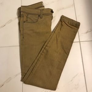 Free People Jeans- Green, 24